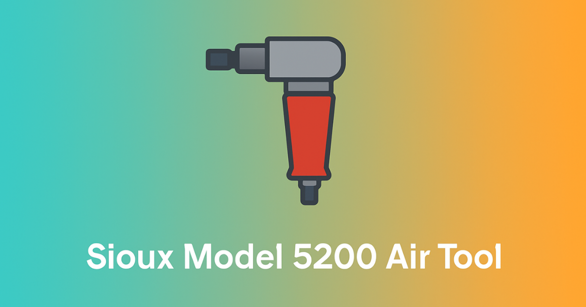 Sioux Model 5200 Air Tool